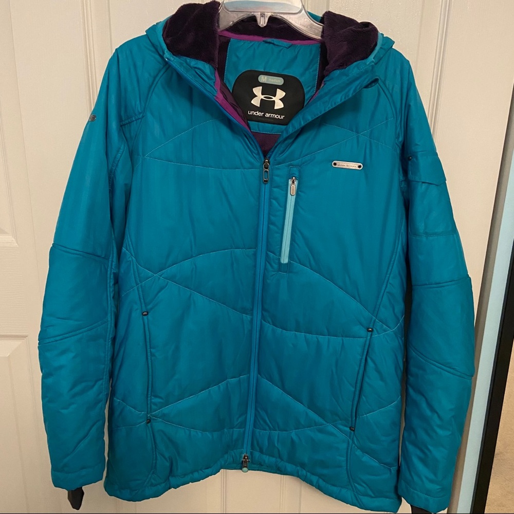 Under Armour teal winter jacket